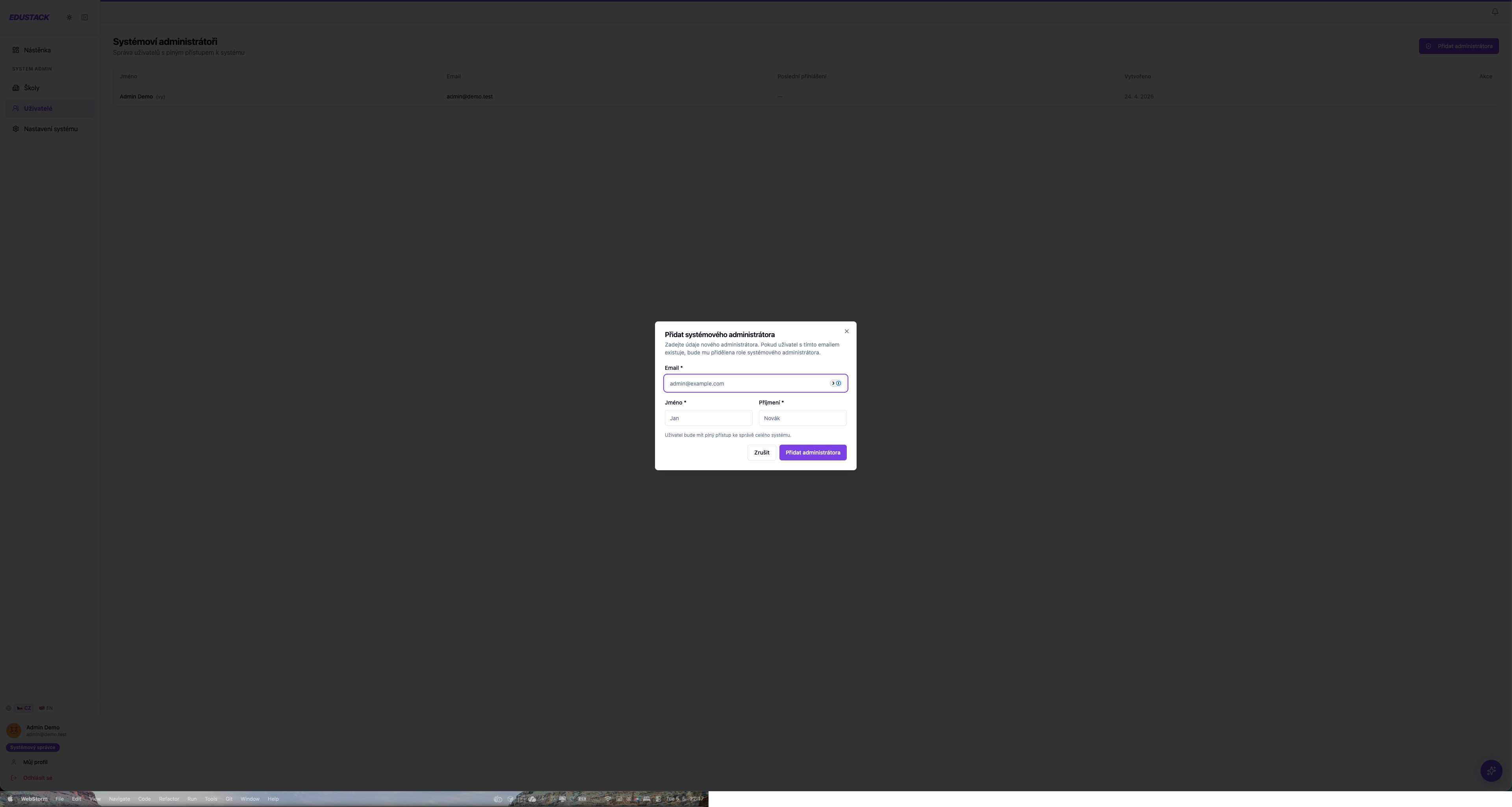 User Provisioning
