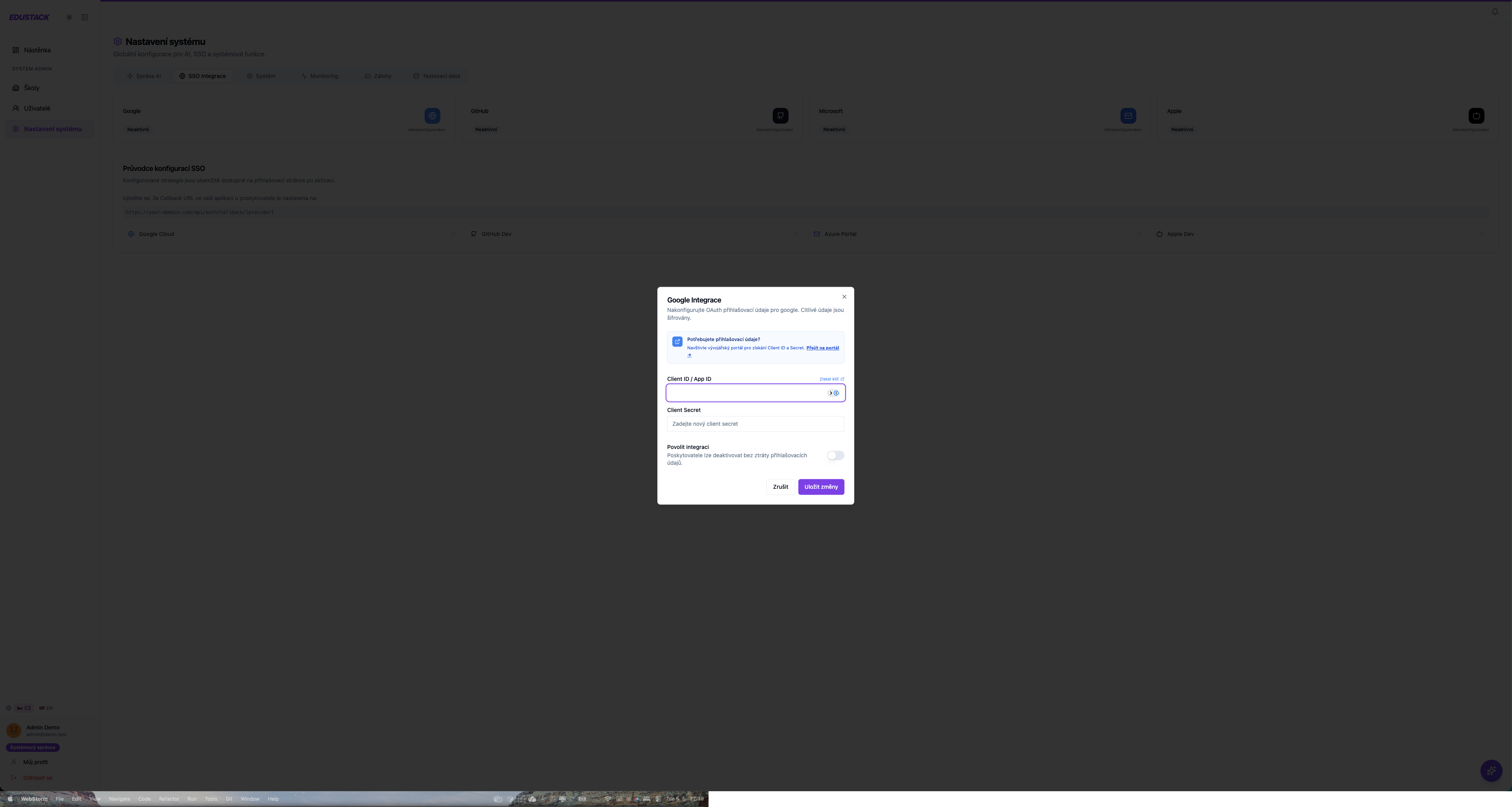 SSO Configuration