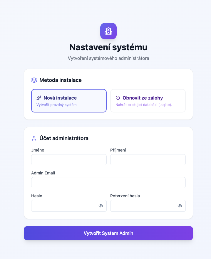System Setup from Scratch